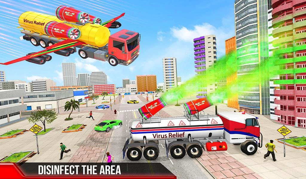 Flying Spray Tanker Transport screenshot